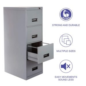 4 Drawer Filling Cabinet