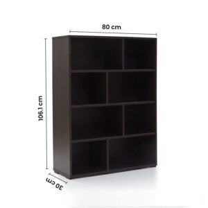 4-Tier Open Bookshelf Display Rack