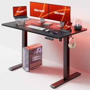 CF 120CM Electric Standing Desk - Black