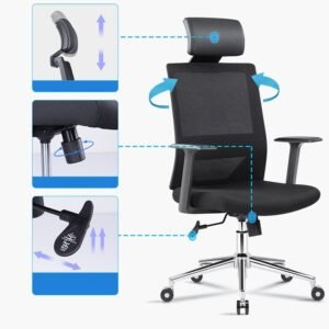 High-back Mesh Ergonomic Chair