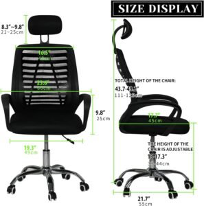 Swivel Office Chair Headrest