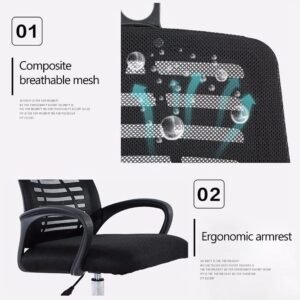 Swivel Office Chair Headrest