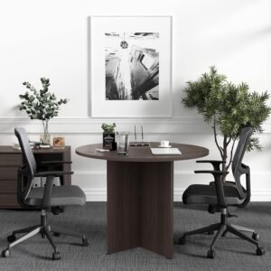 TFG1 Walnut Round Meeting Table