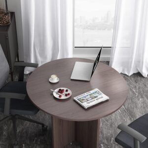 TFG1 Walnut Round Meeting Table