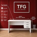 1.4M White Executive Office Desk – Hurlingham, Nairobi