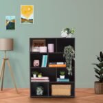4-Tier Open Bookshelf Display Rack