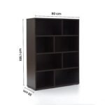 4-Tier Open Bookshelf Display Rack