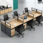 KAZ204 6 Way Workstation Desk