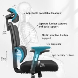 HBMC2 High-Back Mesh Ergonomic Chair