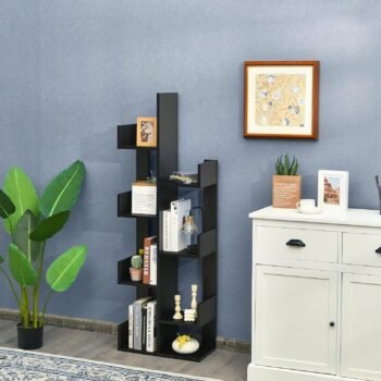 TFG Black Tree Bookshelf Bookcase