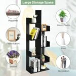 TFG Black Tree Bookshelf Bookcase