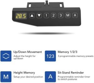 Electric Height Adjustable Desk