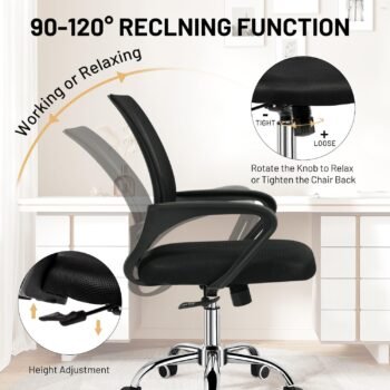 Swivel Home Office Desk Chair