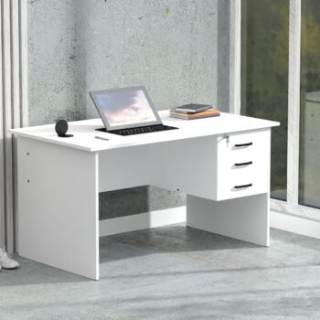 TFG 140CM Home Office Study Desk - White