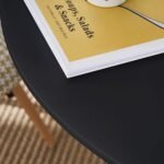 VALDIVIA LD27 Round Tulip Table (Black)