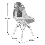 5 Piece Modern Dining Set