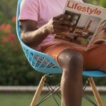 EO197BL Blue Eames Chair – Karen Collection