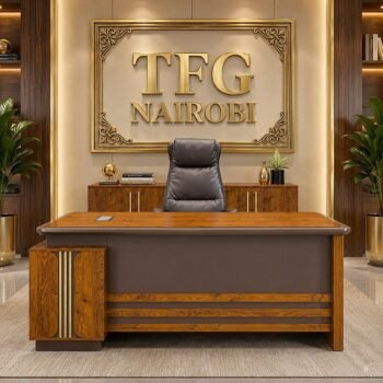 JO1-1.8M Executive Office Desk with side return and cable management in Gigiri, Nairobi, Kenya