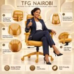 Mustard Yellow Executive Ergonomic Mesh Chair