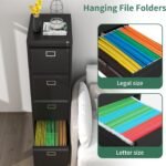 4-Drawers Filling Cabinet Storage Cabinet – Black