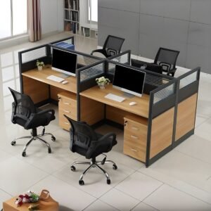BZ77 4-Way Workstation Desk