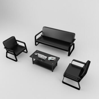 5 Seaters Office Sofa