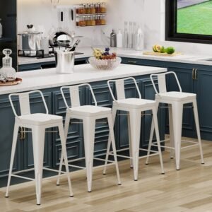 YT30 Bistro Barstool - White