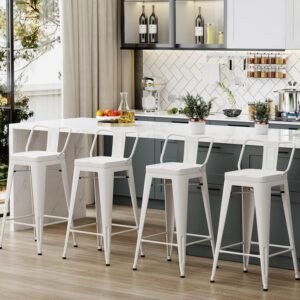 YT30 Bistro Barstool - White