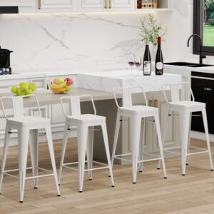 YT30 Bistro Barstool - White