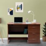 TFG 120CM Elegante Home Office Desk - Rolex Brown