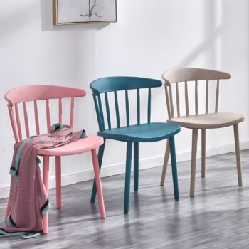Modern Nordic Plastic Chairs