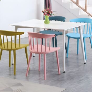 Modern Nordic Plastic Chairs