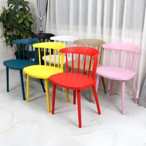 Modern Nordic Plastic Chairs