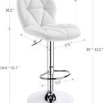 Adjustable Height Barstools – Gray