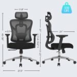 FelixKing FK1 Ergonomic Office Chair – Black