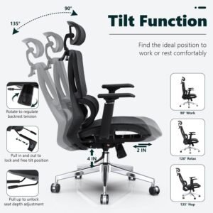 LAX24 High-Back Ergonomic Chair