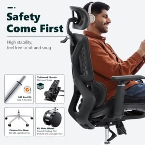 LAX24 High-Back Ergonomic Chair