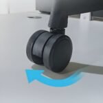 Mid-Back Ergonomic Office Chair – Blue Back