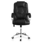 High-Back Executive Office Chair – Black