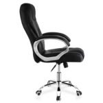 High-Back Executive Office Chair – Black