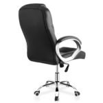 High-Back Executive Office Chair – Black