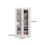 Glass Storage File Cabinet Contemporary Shelves Locking File Cabinet 002