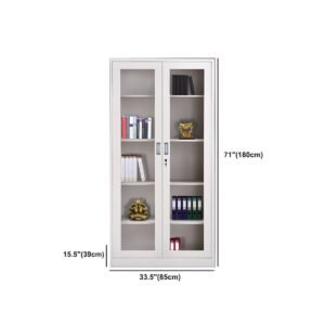 FC1802 Full Front Glass Filling Cabinet