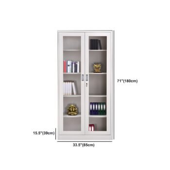 FC1802 Full Front Glass Filling Cabinet