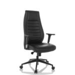 JEROME XT56 Executive Leather Chair (Black)
