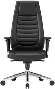JEROME XT56 Executive Leather Chair (Black)