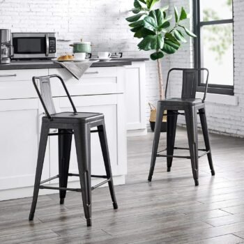 YT31 Bistro Barstool – Black