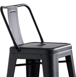 YT31 Bistro Barstool – Black