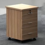 3 Drawers Mobile Pedestal Cabinet