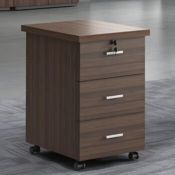 3 Drawers Mobile Pedestal Cabinet
